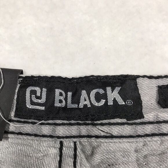 NWT BUCKLE BLACK Jeans Men 29x30 Skinny Gray Distressed Biker Skate Club - Picture 7 of 16